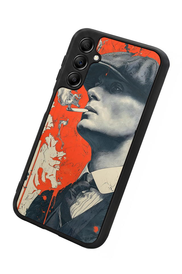 Samsung Galaxy A14 Uyumlu Peaky Blinders Tasarımlı Glossy Premium Kılıf