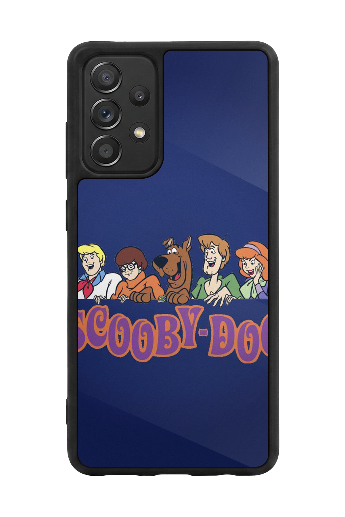 Samsung Galaxy A72 Uyumlu Scooby Doo Tasarımlı Glossy Premium Kılıf