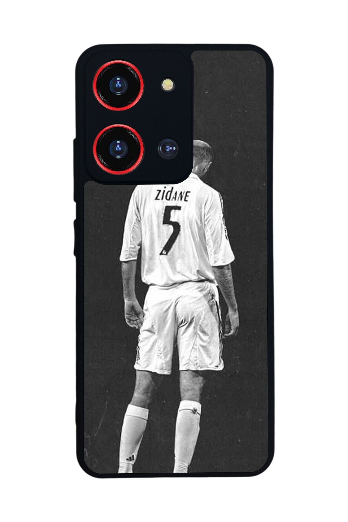 Reeder S19 Max Pro S 108MP Uyumlu Zidane Tasarımlı Glossy Premium Kılıf