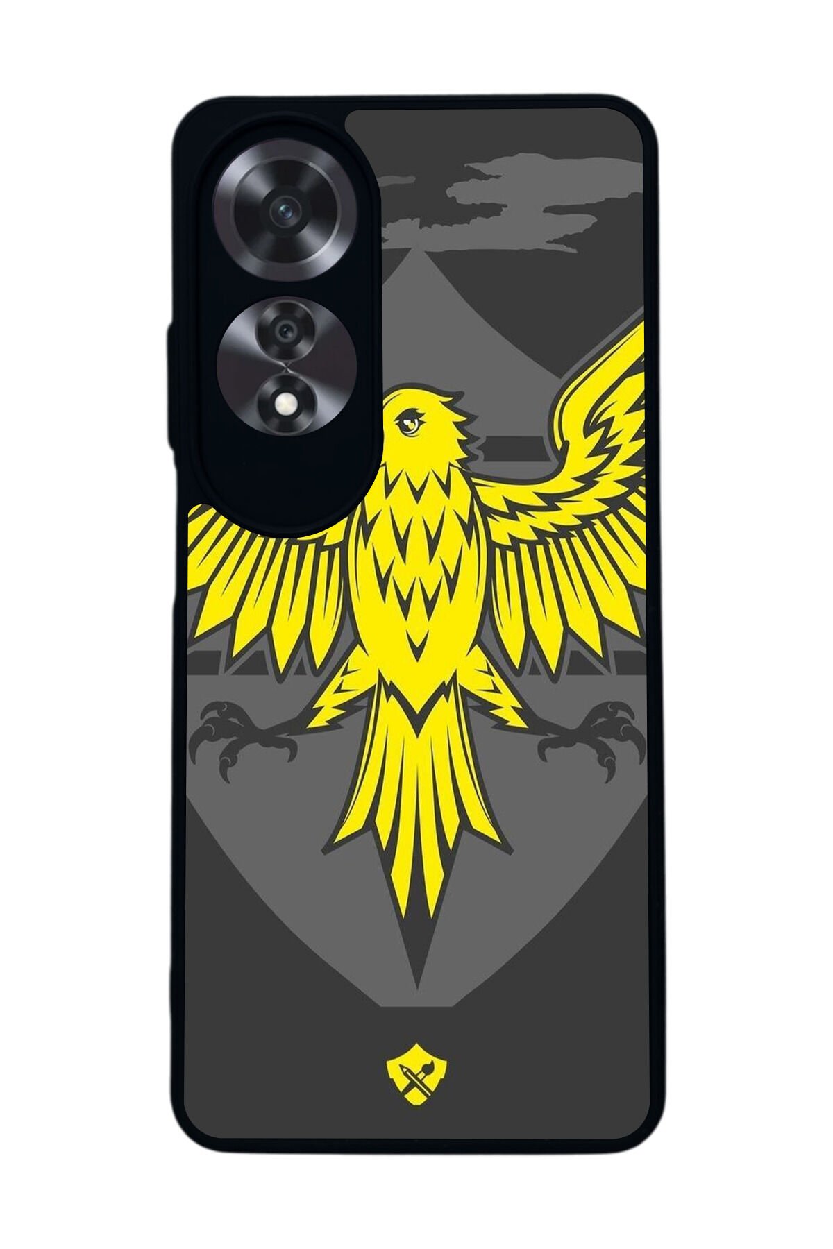 Oppo A60 Mat Siyah uyumlu Kılıf – Yumuşak Silikon, Koruyucu, Şok Emici Kapak