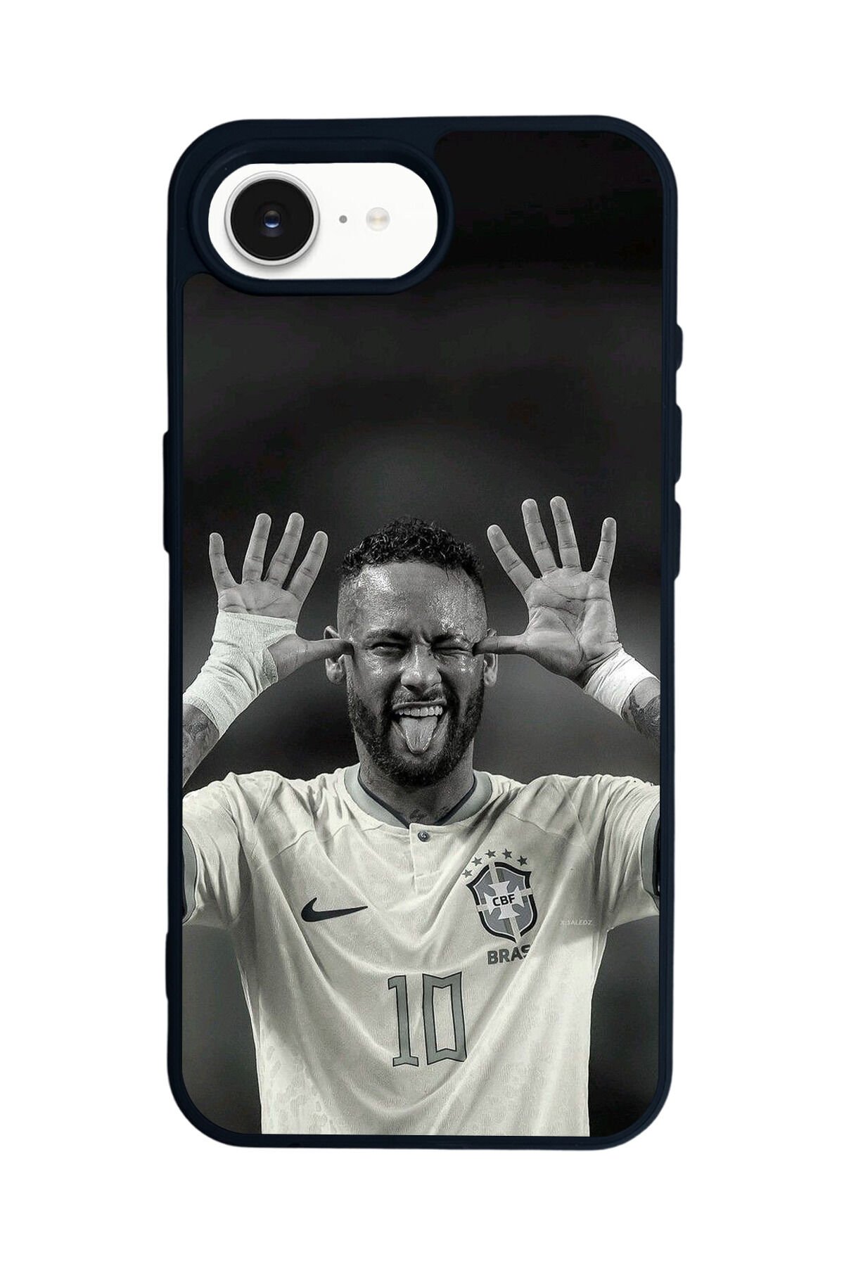 iPhone 16E Uyumlu Neymar Tasarımlı Glossy Premium Kılıf