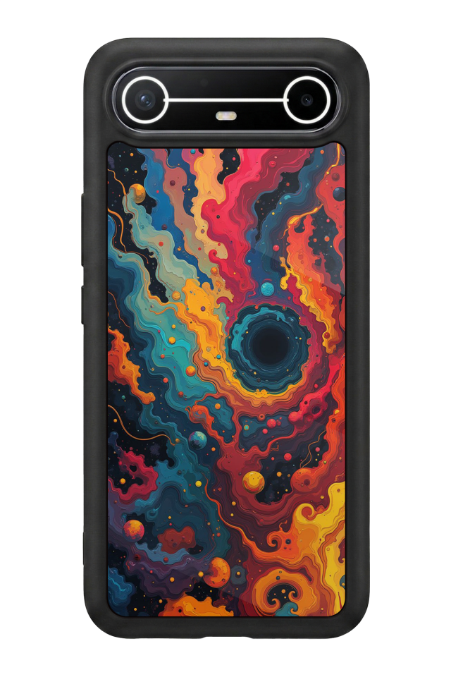 Tecno Spark Slim 5G Uyumlu Abstract Tasarımlı Glossy Premium Kılıf