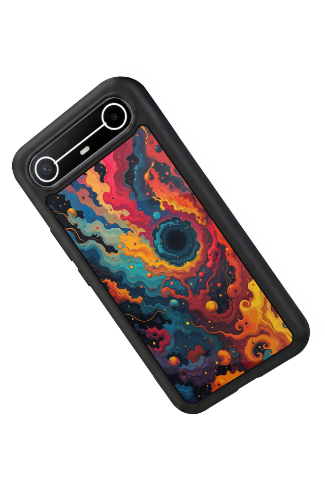 Tecno Spark Slim 5G Uyumlu Abstract Tasarımlı Glossy Premium Kılıf