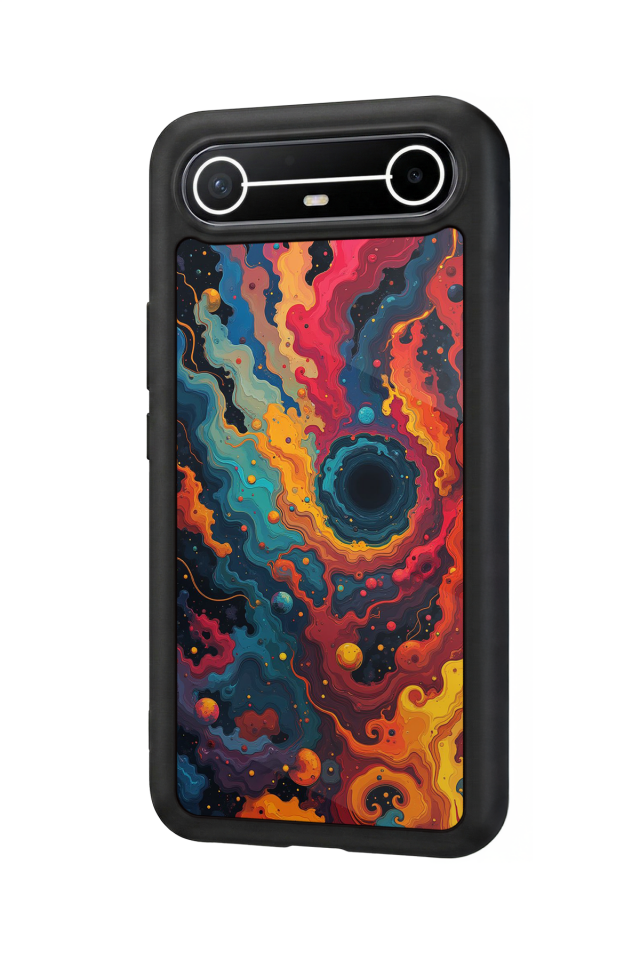 Tecno Spark Slim 5G Uyumlu Abstract Tasarımlı Glossy Premium Kılıf