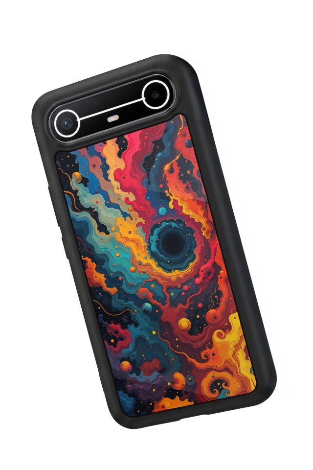 Tecno Spark Slim 5G Uyumlu Abstract Tasarımlı Glossy Premium Kılıf