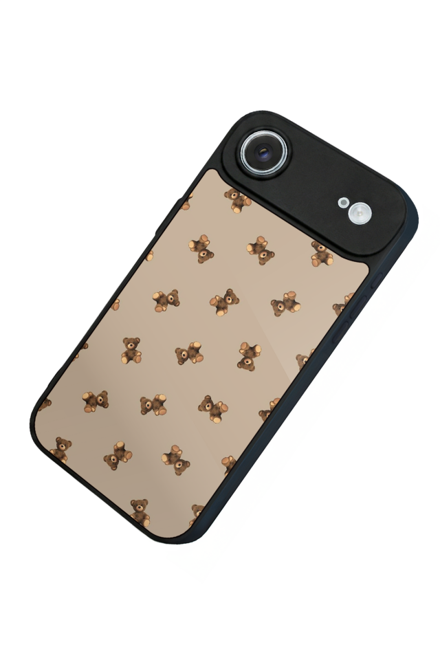 iPhone 17 Air Uyumlu Ayı Tasarımlı Glossy Premium Kılıf