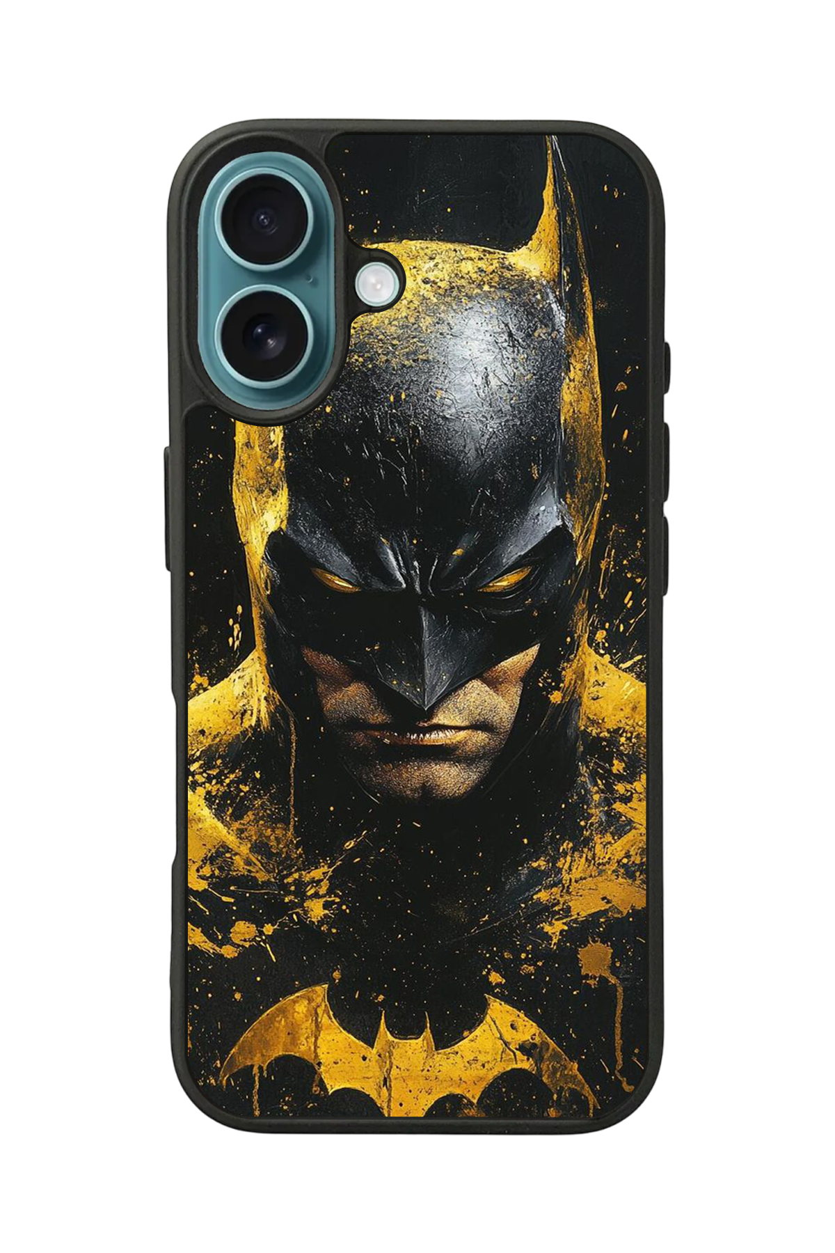 iPhone 16 Uyumlu Batman Tasarımlı Glossy Premium Kılıf