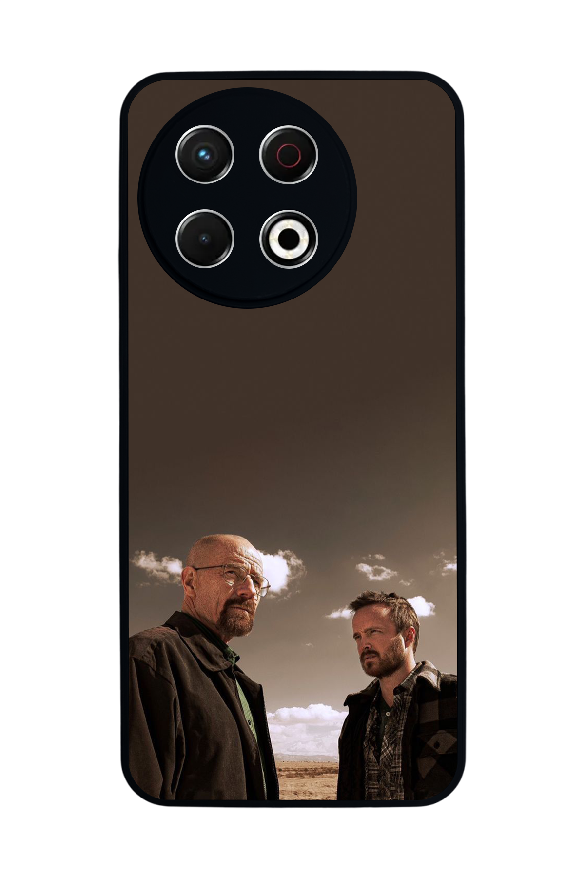 Tecno Spark 30 Pro Uyumlu BreakingBad Tasarımlı Glossy Premium Kılıf
