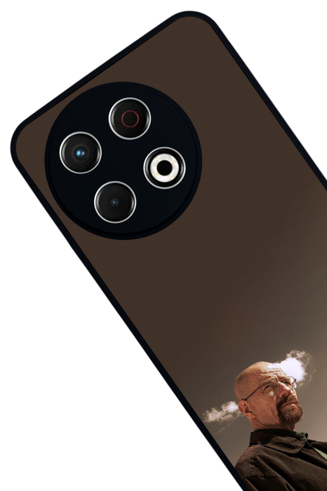 Tecno Spark 30 Pro Uyumlu BreakingBad Tasarımlı Glossy Premium Kılıf