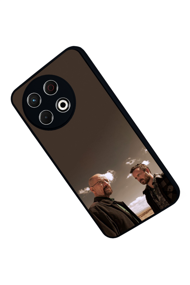 Tecno Spark 30 Pro Uyumlu BreakingBad Tasarımlı Glossy Premium Kılıf