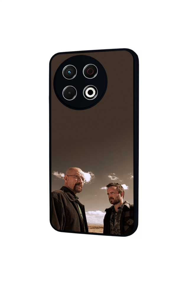 Tecno Spark 30 Pro Uyumlu BreakingBad Tasarımlı Glossy Premium Kılıf
