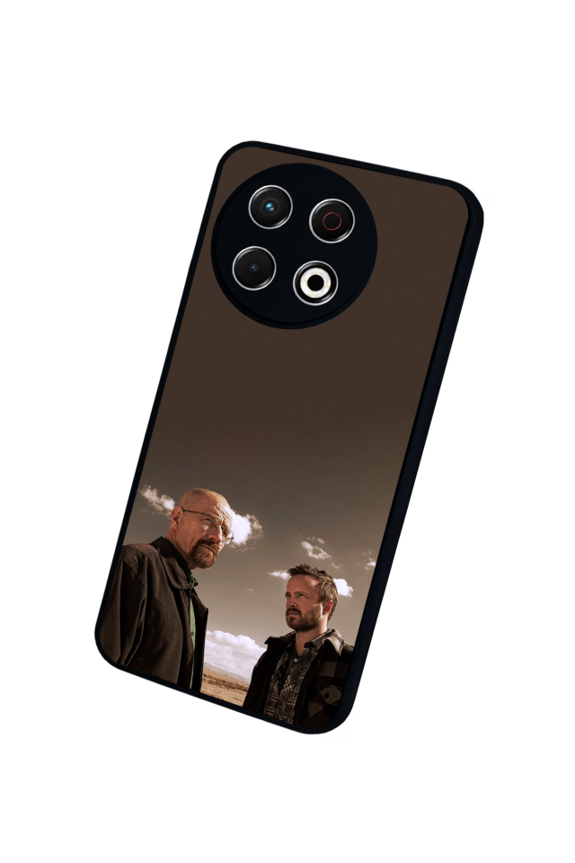 Tecno Spark 30 Pro Uyumlu BreakingBad Tasarımlı Glossy Premium Kılıf