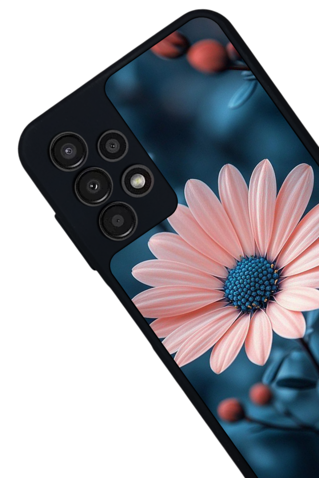 Samsung Galaxy A23 Uyumlu Cicek Tasarımlı Glossy Premium Kılıf