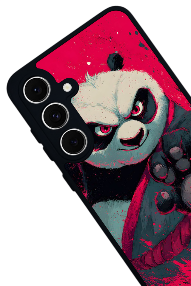 Samsung Galaxy S24 FE Uyumlu Kung Fu Panda Tasarımlı Glossy Premium Kılıf