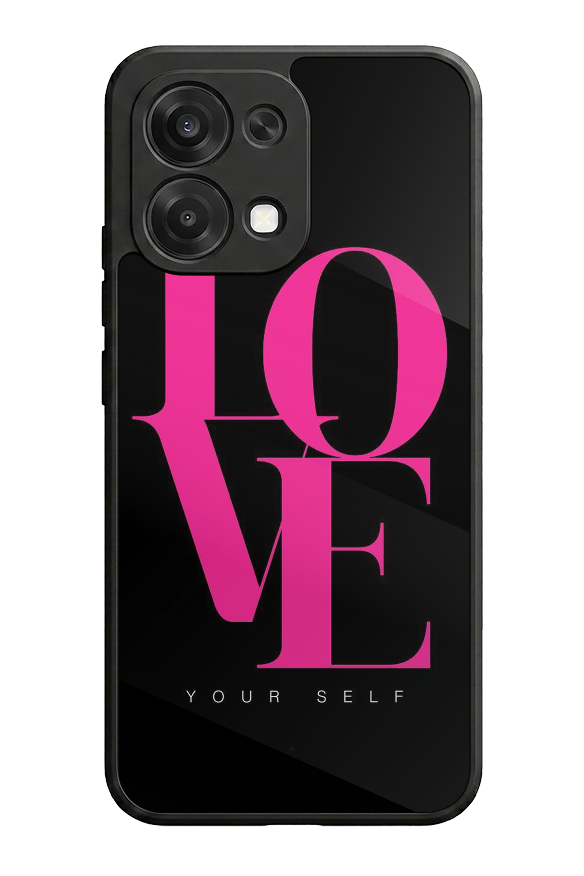 Oppo A6 Pro Uyumlu Love Tasarımlı Glossy Premium Kılıf