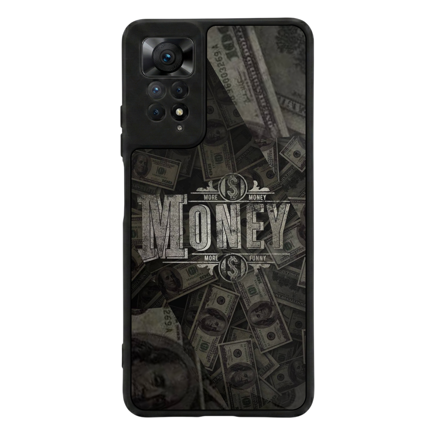 Xiaomi Redmi Note 12 Pro Uyumlu Money Para Tasarımlı Glossy Premium Kılıf