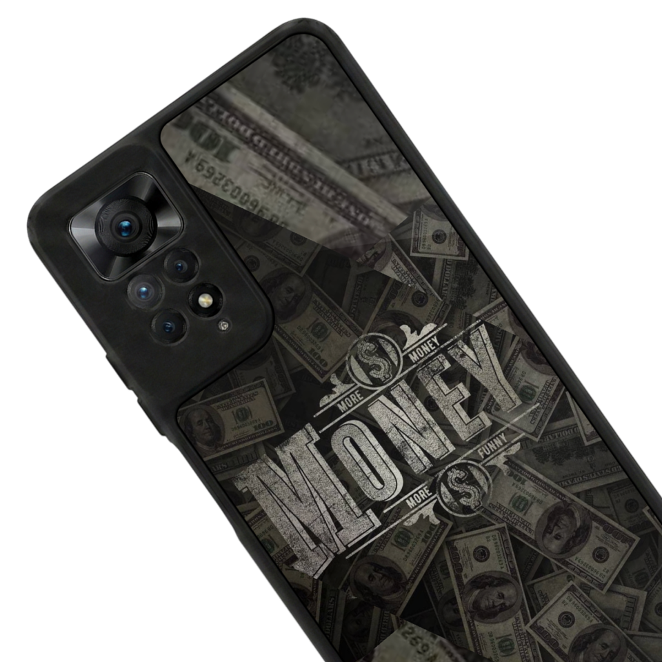 Xiaomi Redmi Note 12 Pro Uyumlu Money Para Tasarımlı Glossy Premium Kılıf