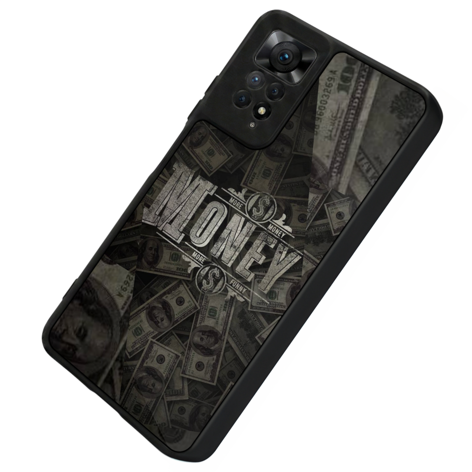 Xiaomi Redmi Note 12 Pro Uyumlu Money Para Tasarımlı Glossy Premium Kılıf