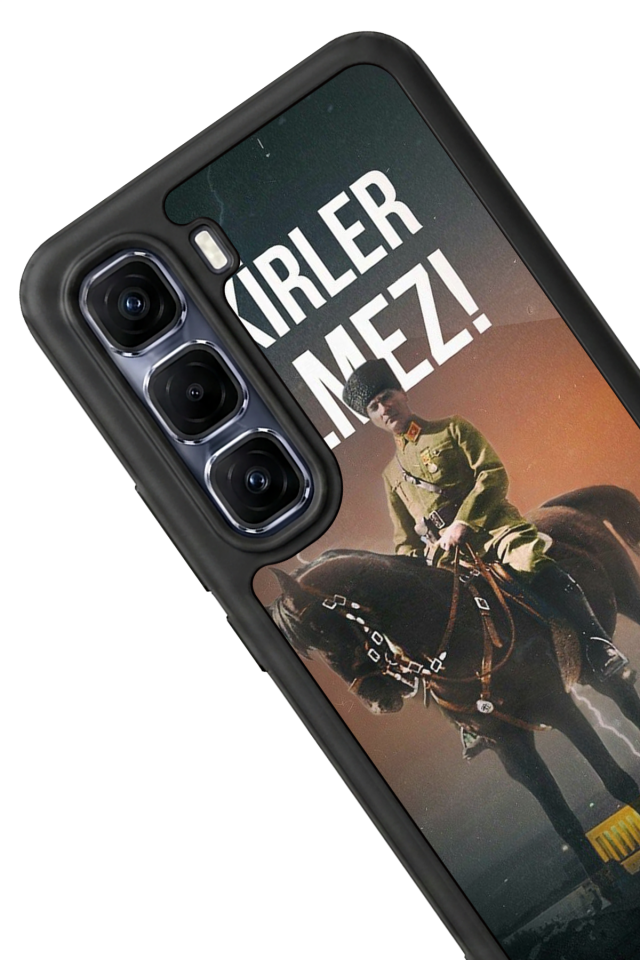 Infinix Hot 60 Pro Plus Uyumlu Mustafa Kemal Ataturk Tasarımlı Glossy Premium Kılıf