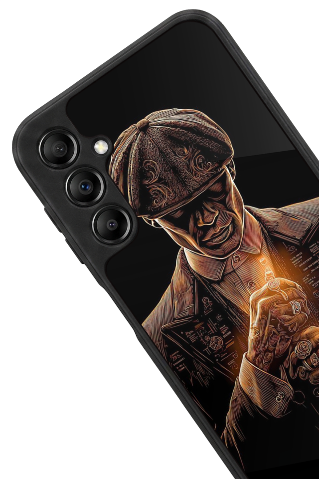 Samsung Galaxy A14 Uyumlu Peaky Blinders Tasarımlı Glossy Premium Kılıf