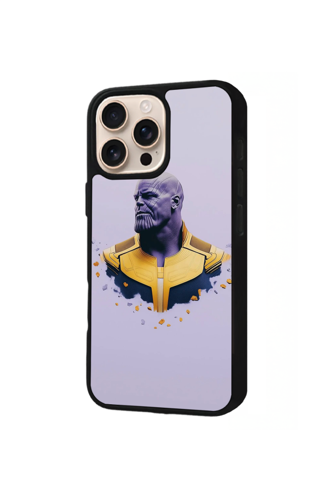 iPhone 16 Pro Uyumlu Thanos Tasarımlı Glossy Premium Kılıf