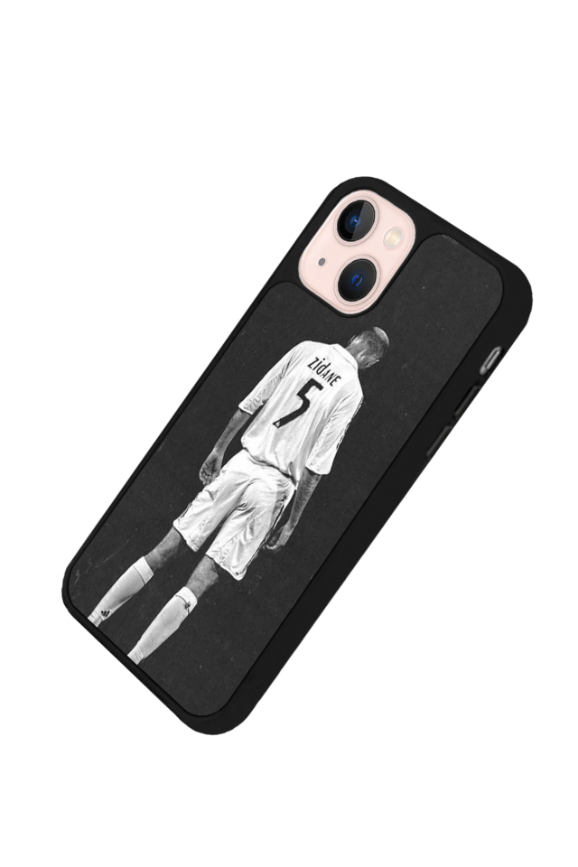 iPhone 13/14 Uyumlu Zidane Tasarımlı Glossy Premium Kılıf