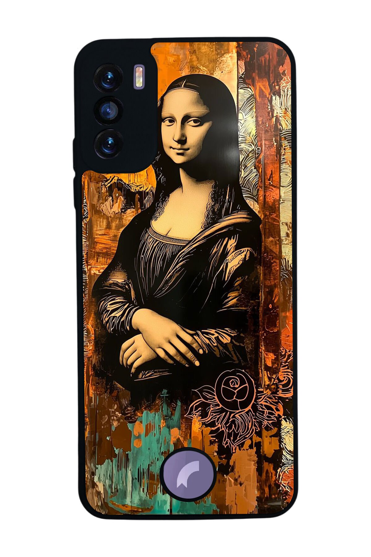 Reeder S19 Max Pro S Uyumlu Monalisa Tasarımlı Glossy Premium Kılıf