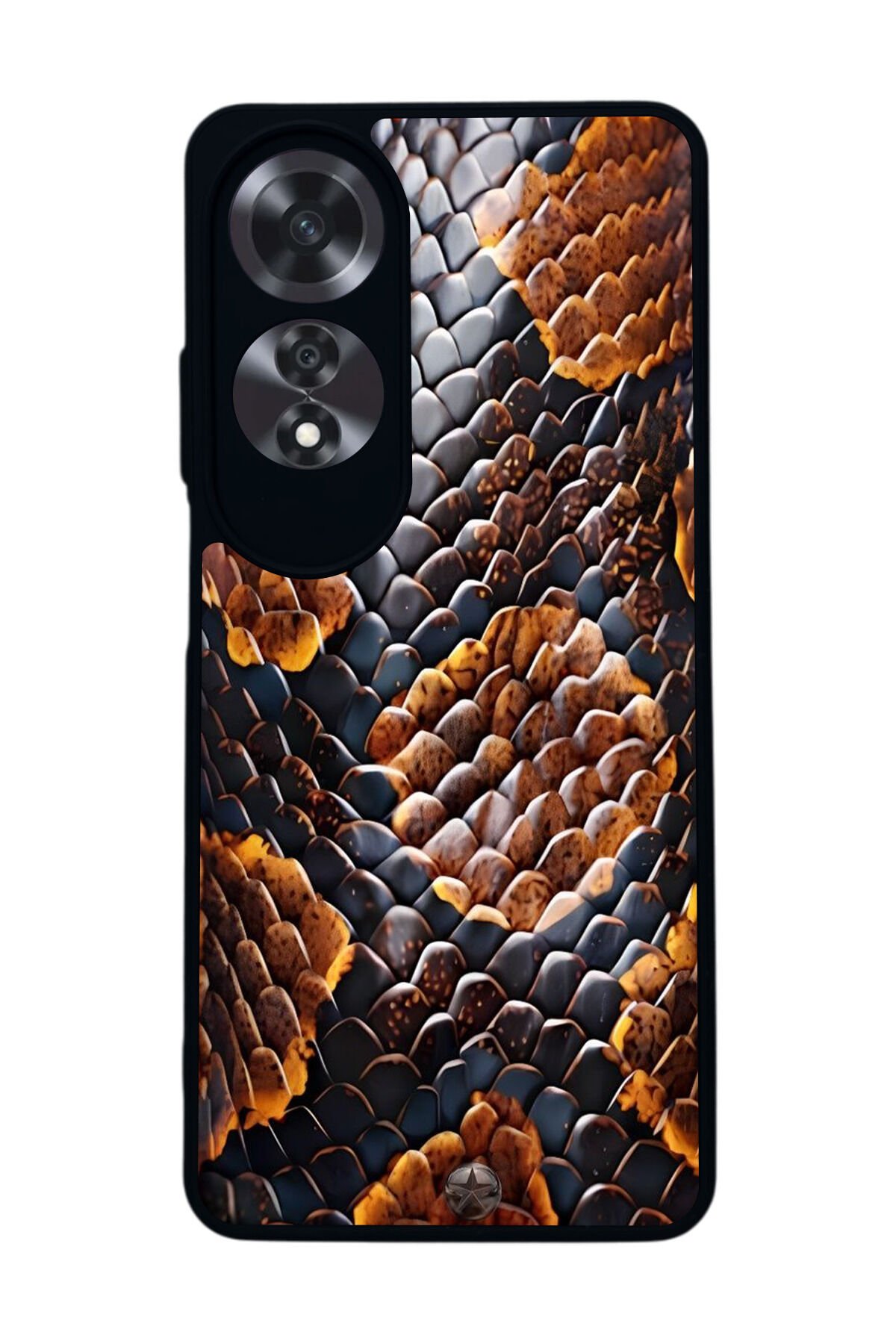 Oppo A60 Mat Siyah uyumlu Kılıf – Yumuşak Silikon, Koruyucu, Şok Emici Kapak