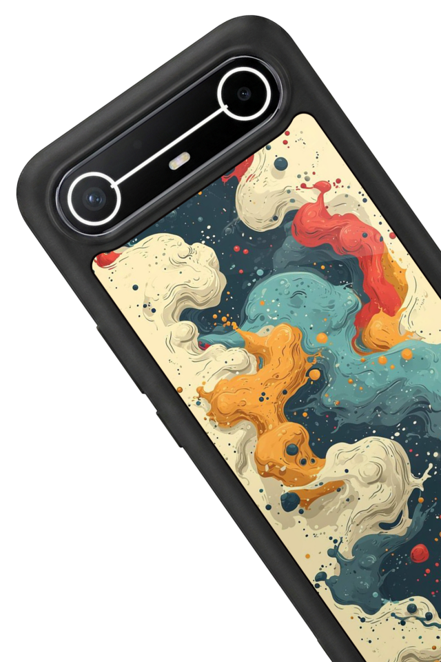 Tecno Spark Slim 5G Uyumlu Abstract Tasarımlı Glossy Premium Kılıf