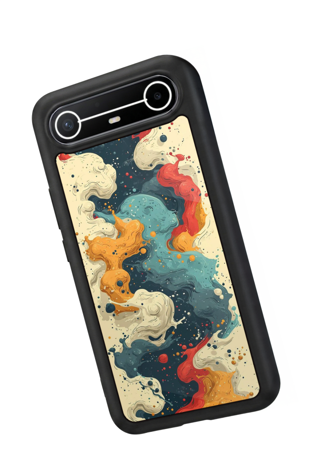 Tecno Spark Slim 5G Uyumlu Abstract Tasarımlı Glossy Premium Kılıf