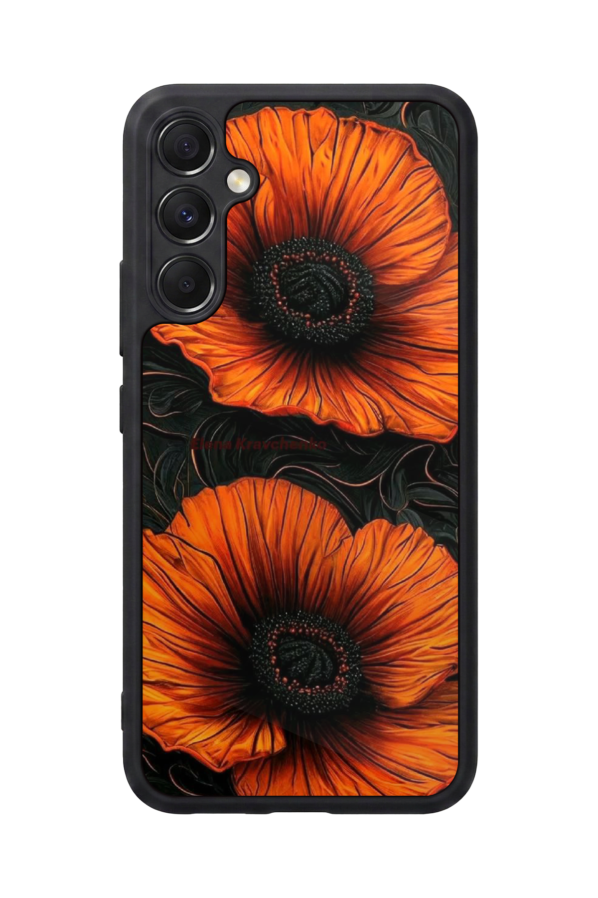 Samsung Galaxy A34 Uyumlu Botanik Tasarımlı Glossy Premium Kılıf