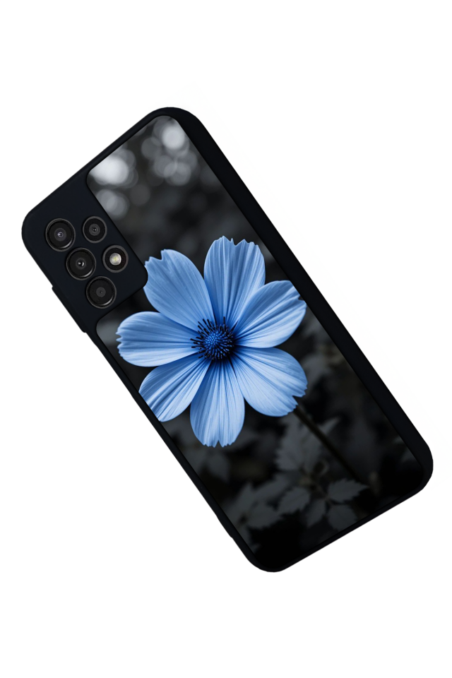 Samsung Galaxy A23 Uyumlu Cicek Tasarımlı Glossy Premium Kılıf