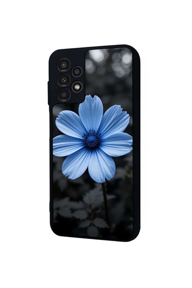 Samsung Galaxy A23 Uyumlu Cicek Tasarımlı Glossy Premium Kılıf