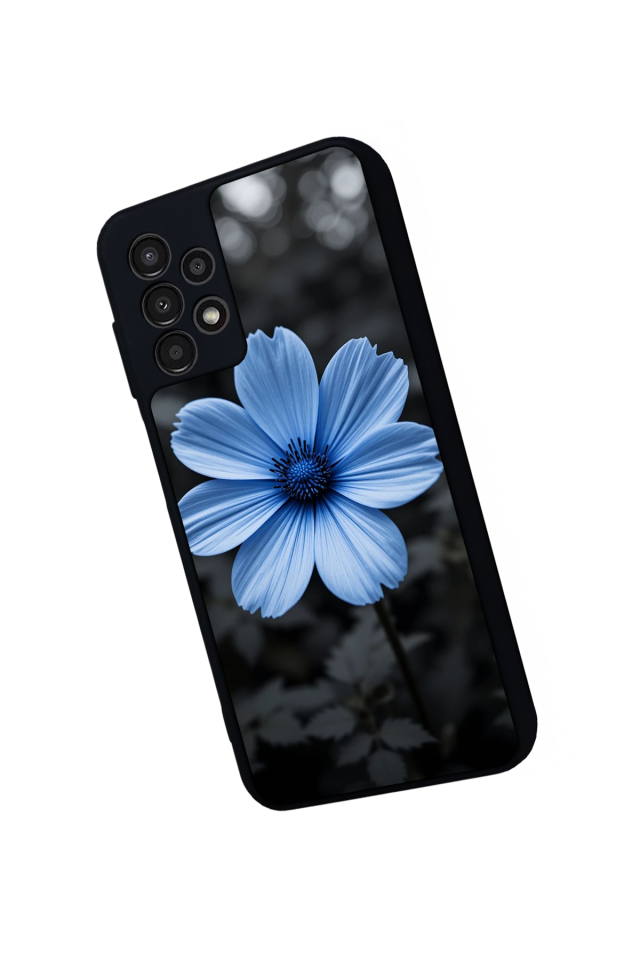 Samsung Galaxy A23 Uyumlu Cicek Tasarımlı Glossy Premium Kılıf