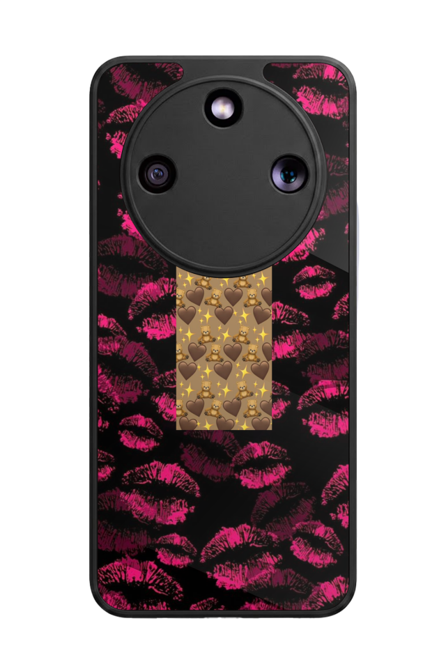 Honor Magic 8 Lite Uyumlu Dudak Tasarımlı Glossy Premium Kılıf