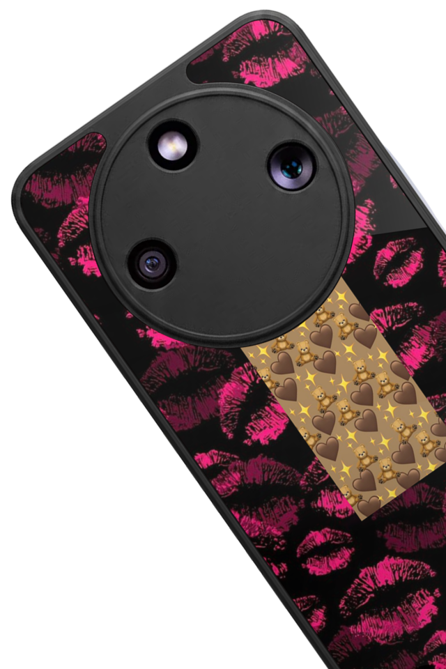 Honor Magic 8 Lite Uyumlu Dudak Tasarımlı Glossy Premium Kılıf