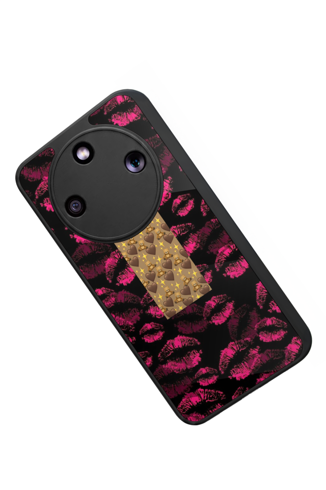 Honor Magic 8 Lite Uyumlu Dudak Tasarımlı Glossy Premium Kılıf