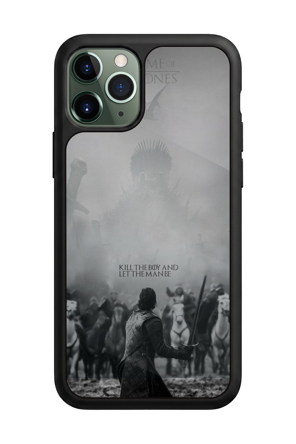iPhone 11 Pro Max Uyumlu GameOfThrones Tasarımlı Glossy Premium Kılıf