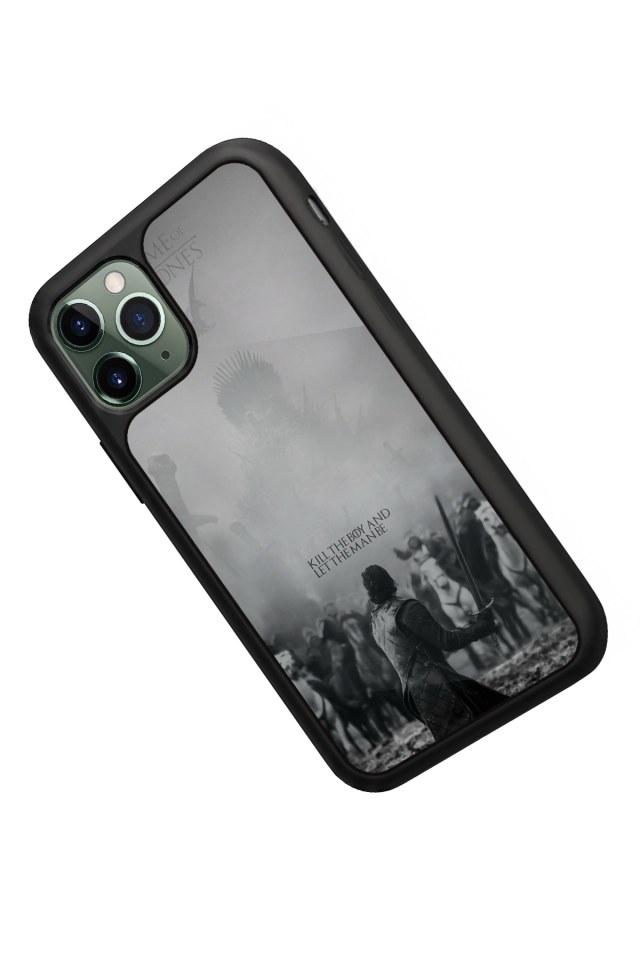 iPhone 11 Pro Max Uyumlu GameOfThrones Tasarımlı Glossy Premium Kılıf