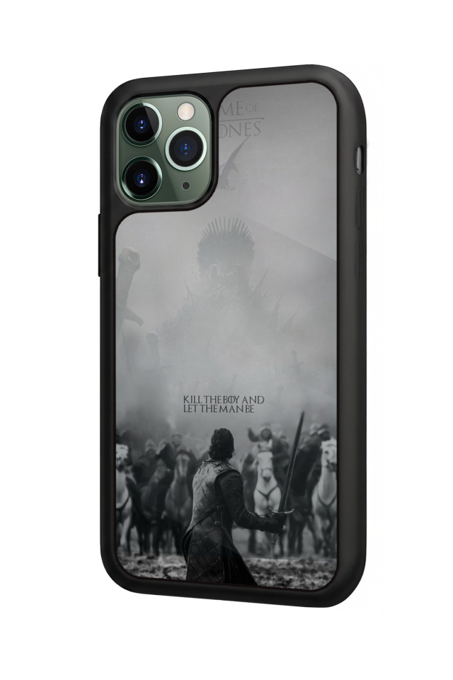 iPhone 11 Pro Max Uyumlu GameOfThrones Tasarımlı Glossy Premium Kılıf