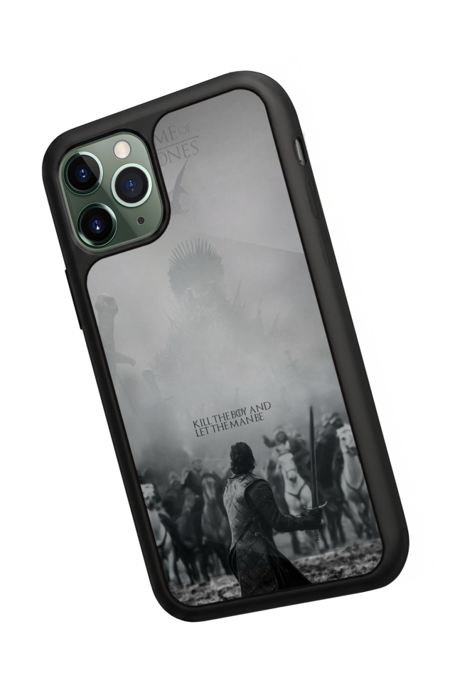 iPhone 11 Pro Max Uyumlu GameOfThrones Tasarımlı Glossy Premium Kılıf