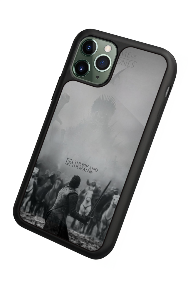 iPhone 11 Pro Max Uyumlu GameOfThrones Tasarımlı Glossy Premium Kılıf