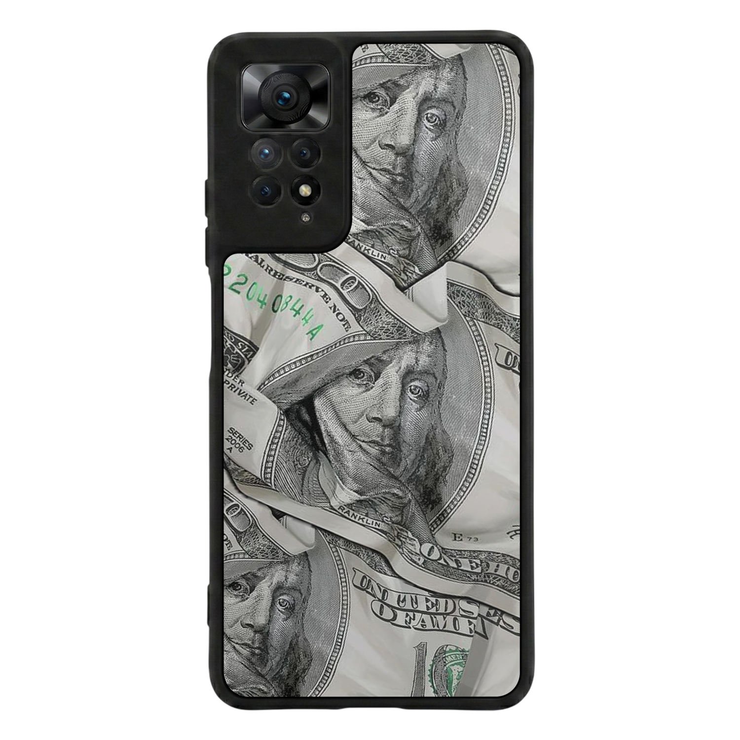 Xiaomi Redmi Note 12 Pro Uyumlu Money Para Tasarımlı Glossy Premium Kılıf