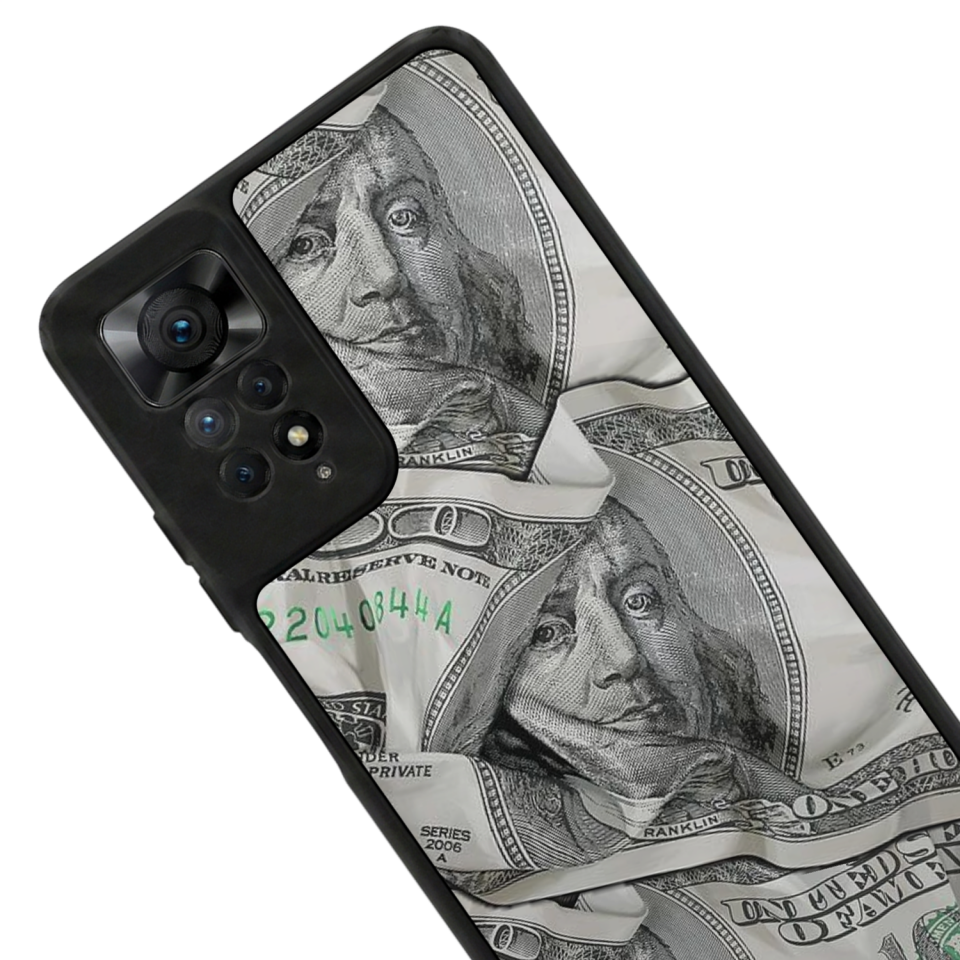 Xiaomi Redmi Note 12 Pro Uyumlu Money Para Tasarımlı Glossy Premium Kılıf