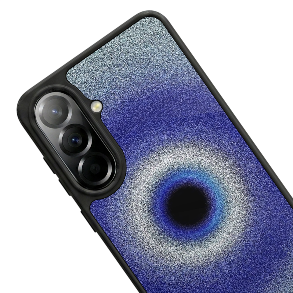 Samsung Galaxy A37 Uyumlu Nazar Tasarımlı Glossy Premium Kılıf