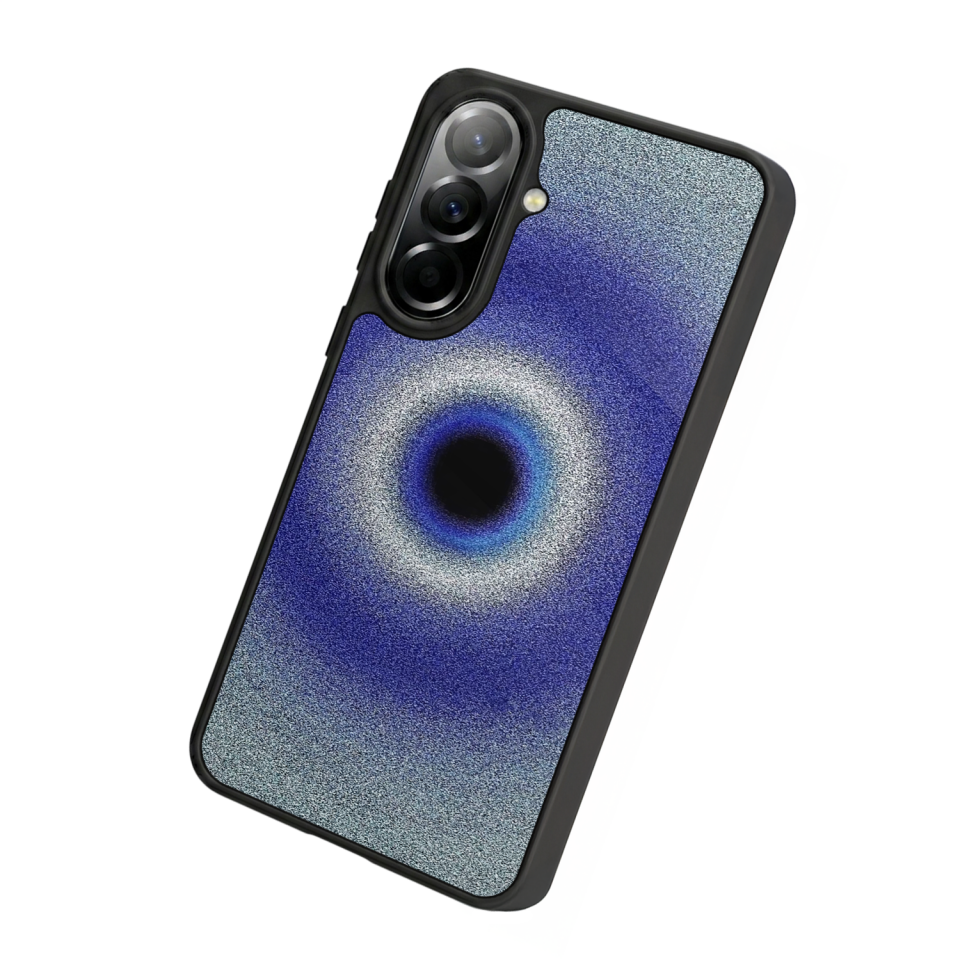 Samsung Galaxy A37 Uyumlu Nazar Tasarımlı Glossy Premium Kılıf