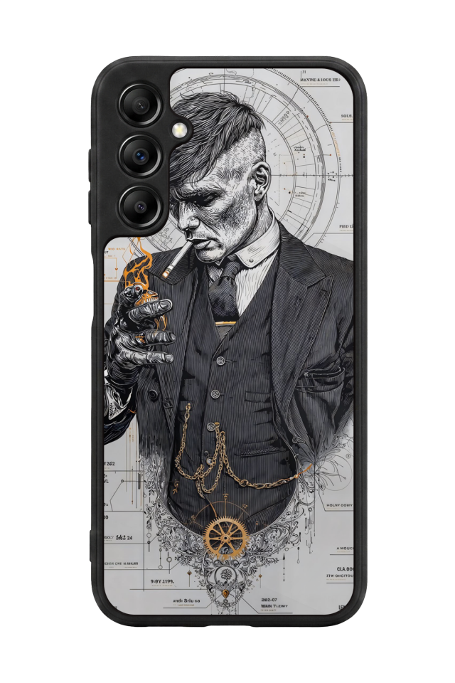Samsung Galaxy A14 Uyumlu Peaky Blinders Tasarımlı Glossy Premium Kılıf