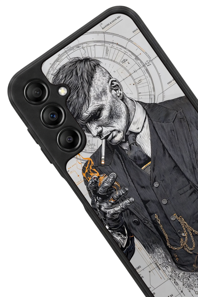 Samsung Galaxy A14 Uyumlu Peaky Blinders Tasarımlı Glossy Premium Kılıf