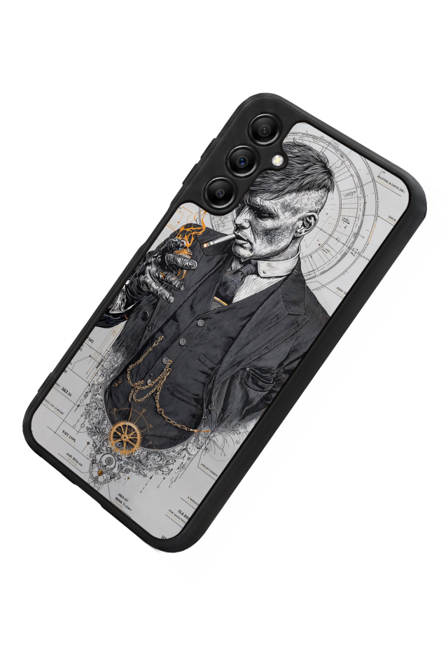 Samsung Galaxy A14 Uyumlu Peaky Blinders Tasarımlı Glossy Premium Kılıf
