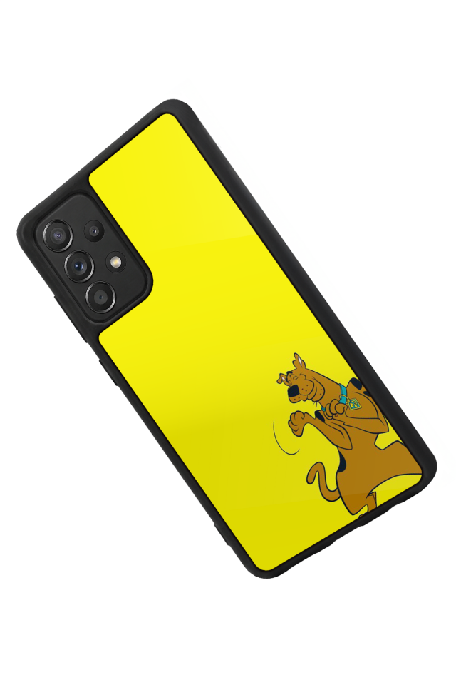 Samsung Galaxy A72 Uyumlu Scooby Doo Tasarımlı Glossy Premium Kılıf